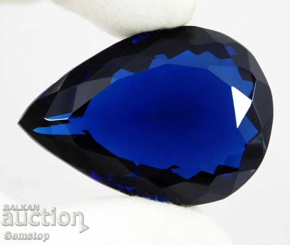 Аукцион БЗЦ! 112.85 кт естествен топаз круша серт.OMGTL от 1ст!