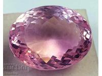 БЗЦ! 107.40 кт естествен топаз овал серт.OMGTL от 1ст!