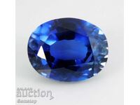 BZTS! 11.60 κ-τα φυσικό ζαφείρι οβάλ πιστοποιημένο IGL από 1στ!