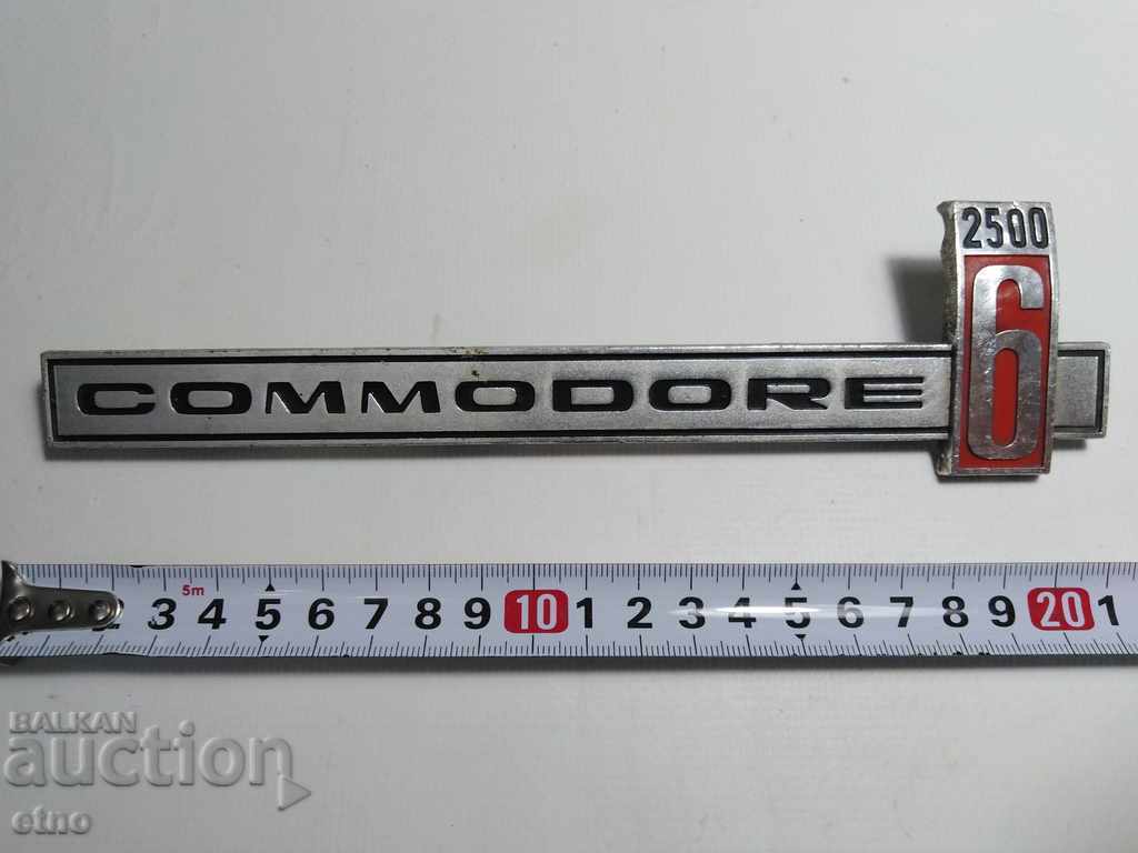ΡΕΤΡΟ ΑΥΤΟΚΙΝΗΤΟ ΕΜΒΛΗΜΑ "OPEL COMMODORE 6 2500" OPEL