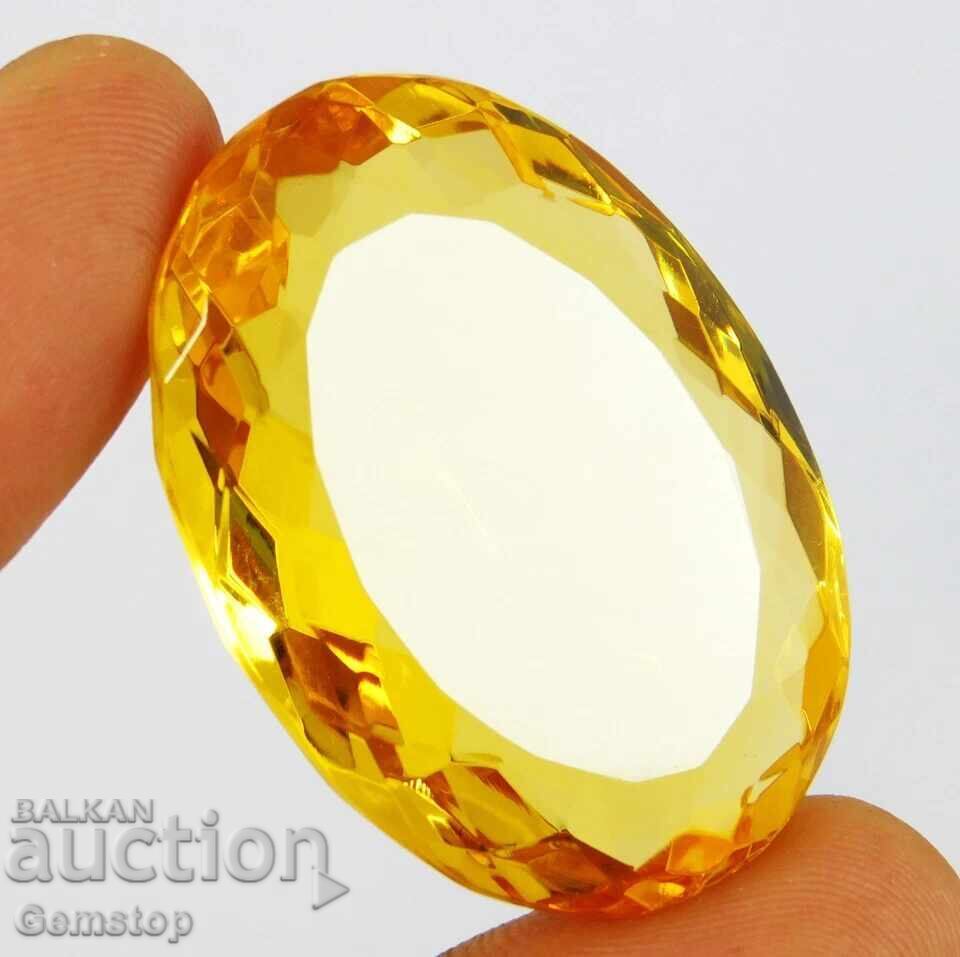 Livrarea BZC! 108.60 ct topaz imperial natural sert. OMGTL de la 1st!