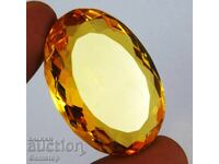 БЗЦ!108.60кт естествен императорски топаз серт.OMGTL от 1ст!