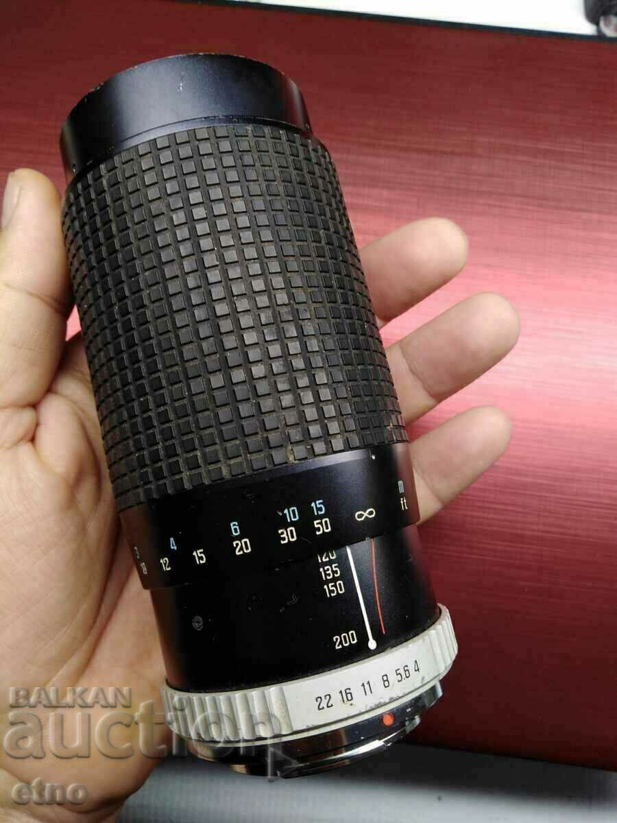 OBIECTIV JAPONEZ PENTRU CAMERA-HOYA HMC ZOOM 80-200mm