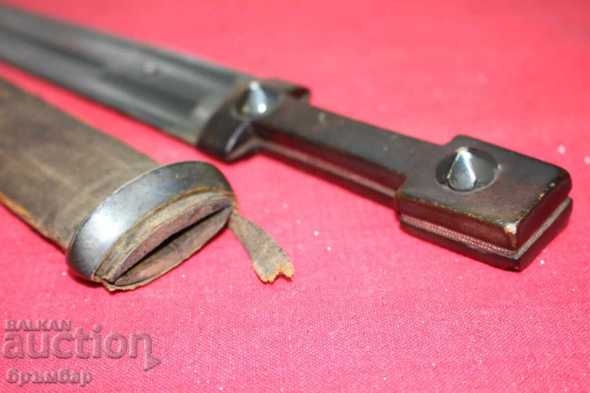 Αυθεντικό ρωσικό αυτοκρατορικό μαχαίρι στιλέτο λεπίδα λαβή κέρατο κόκκοι - 6