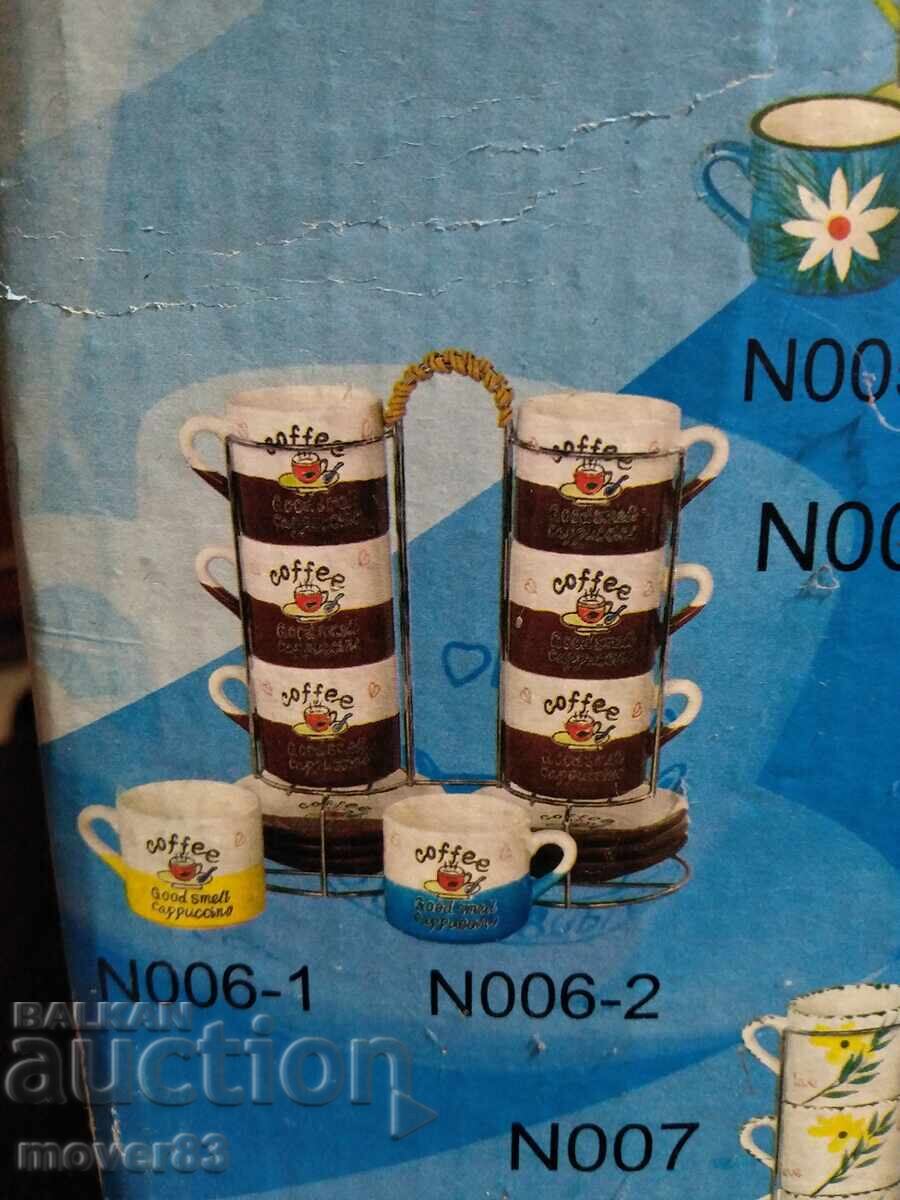 Set cafea. Porțelan - 6