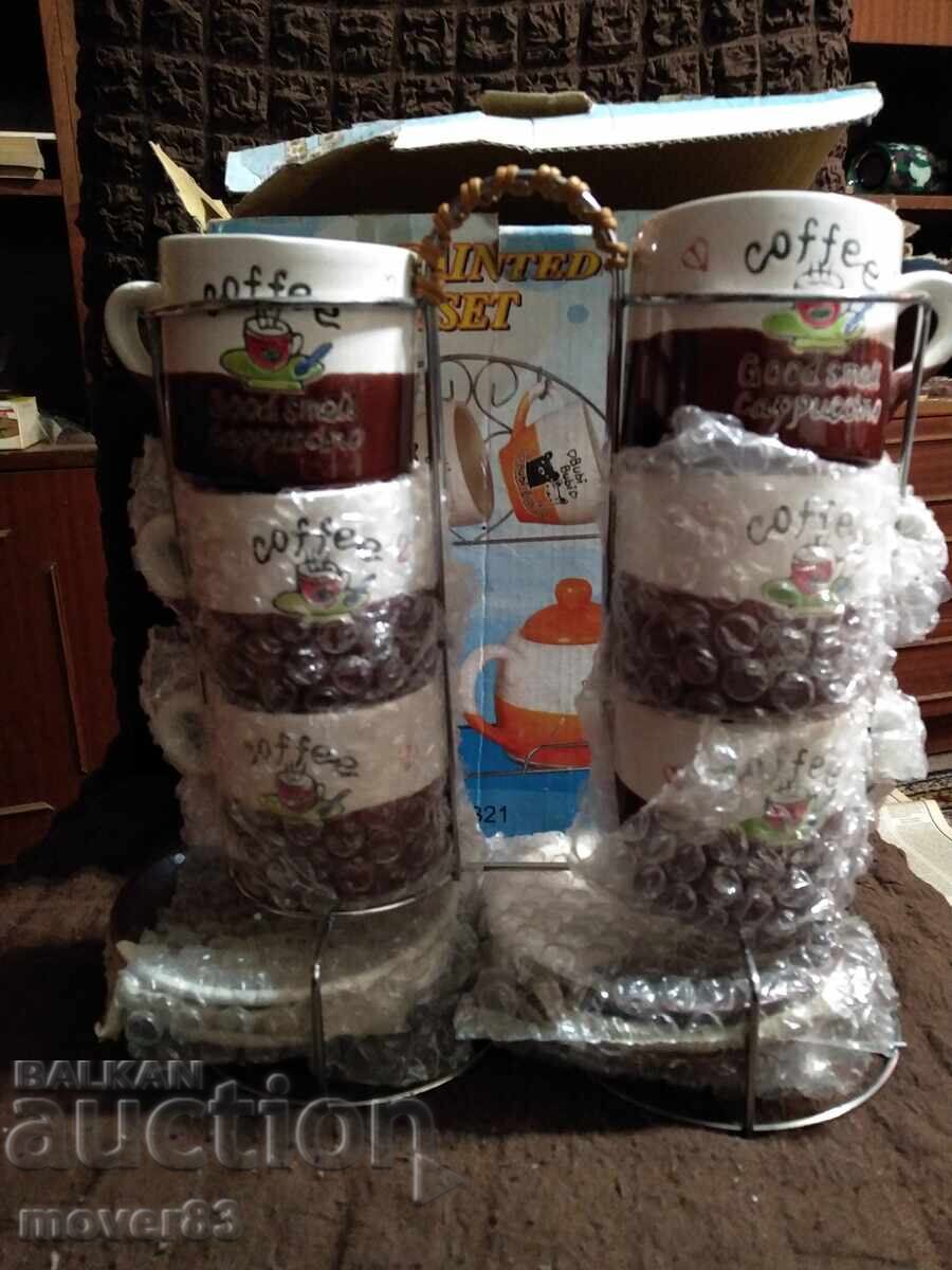 Set cafea. Porțelan