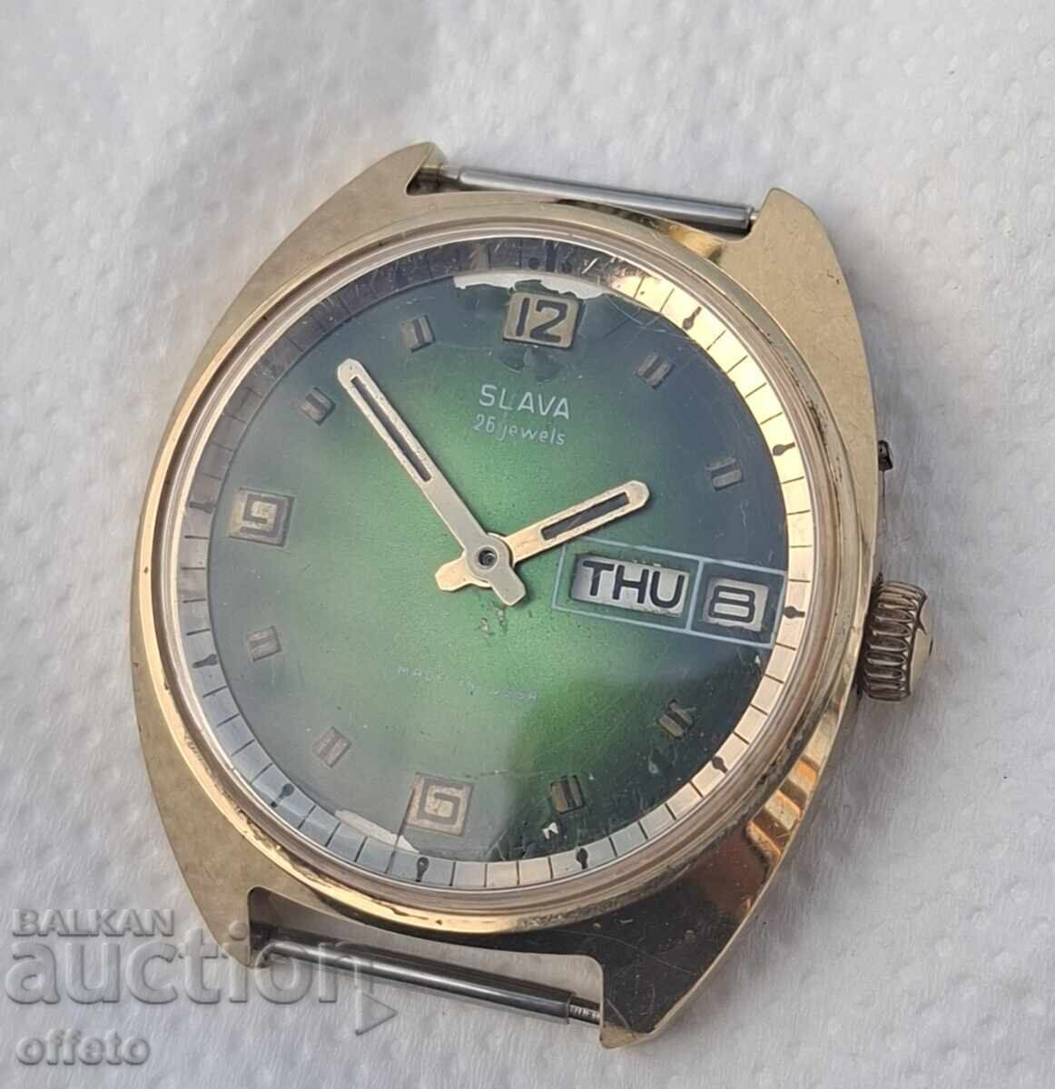 ЧАСОВНИК СЛАВА AU10 РАБОТИ с цена € 11.00 | 21.51 лв.