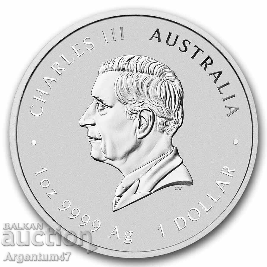 ARGINT 1 OZ 2026 AUSTRALIA - LUNAR ANUL CALULUI COLORAT cu preț € 136.99 | 267.93 BGN