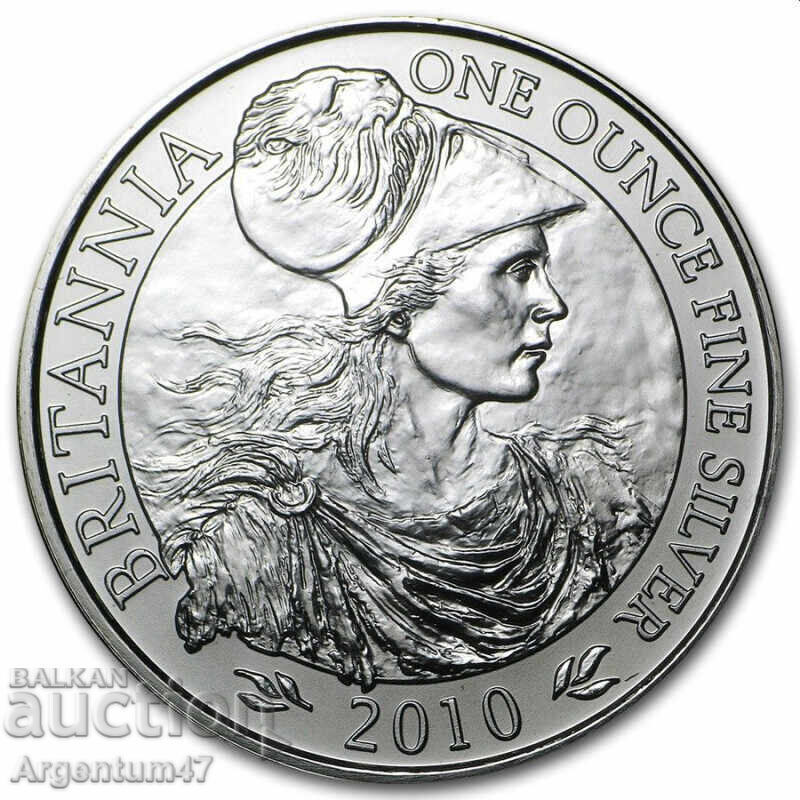 SILVER 1 OZ 2010 BRITANNIA