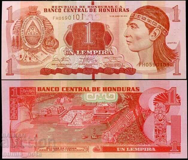 Honduras 1 lempira 2014 UNC Honduras 1 lempira 2014 UNC