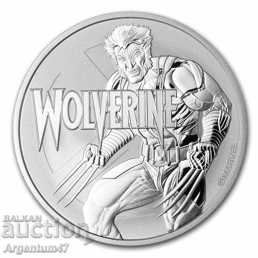 SILVER 1 OZ 2021 TUVALU - MARVEL WEREWOLF SILVER 1 OZ 2021 TUVALU - MARVEL WEREWOLF