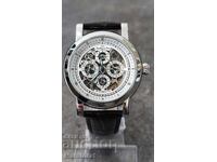 Lindberg & Sons Skeleton Watch B.N.W.T