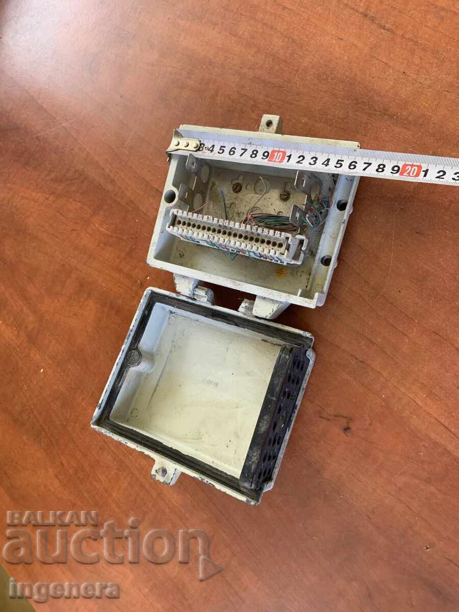 Cutie de distribuție telefonică din aluminiu din perioada socialistă - 5