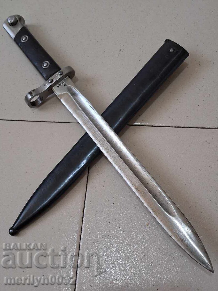 Bayonet knife with scabbard for M-95 rifle Bayonet knife with scabbard for M-95 rifle