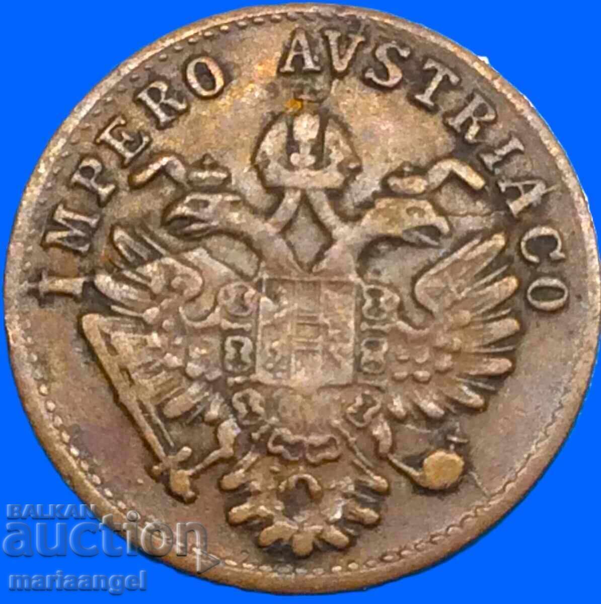 Ιταλία 1 centesimo 1852 V - Βενετία Αυστρία για Ιταλία
