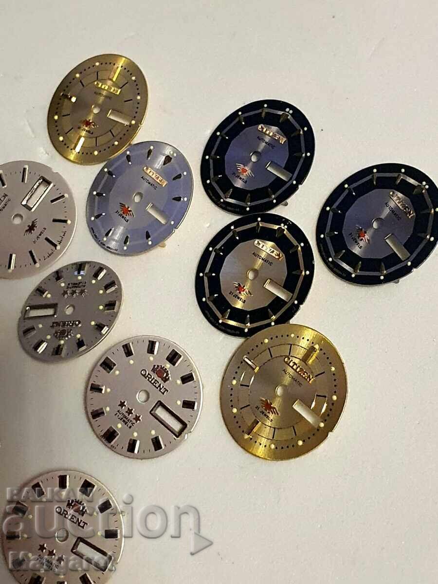 Licitație NOS ORIENT / CITIZEN CADRANURI DAMĂ 18.5 MM & 20 MM NOI Licitație NOS ORIENT / CITIZEN CADRANURI DAMĂ 18.5 MM & 20 MM NOI