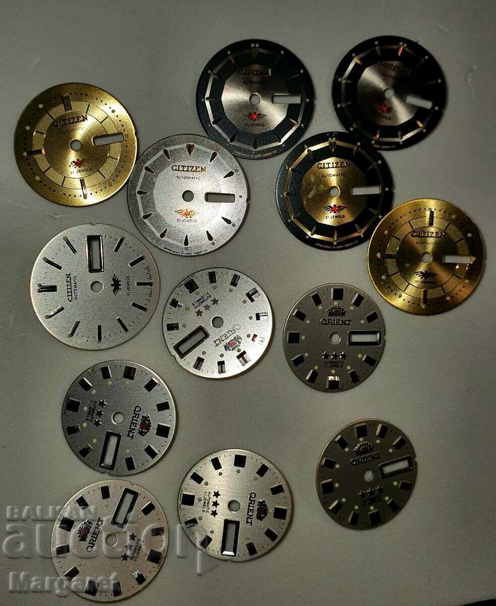NOS ORIENT / CITIZEN CADRANURI DAMĂ 18.5 MM & 20 MM NOI - 5 NOS ORIENT / CITIZEN CADRANURI DAMĂ 18.5 MM & 20 MM NOI - 5
