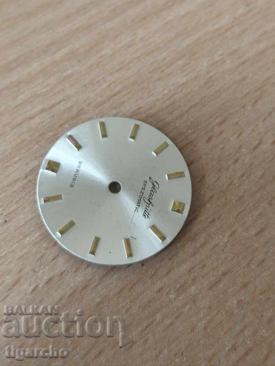 Cadran ceas Gllashutte cu preț € 17.00 | 33.25 BGN Cadran ceas Gllashutte cu preț € 17.00 | 33.25 BGN