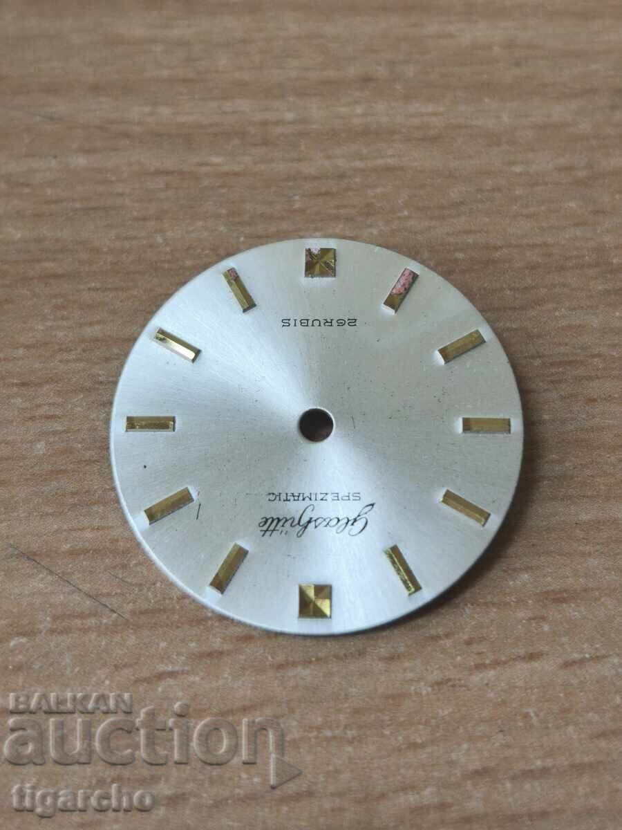 Licitație Cadran ceas Gllashutte Licitație Cadran ceas Gllashutte