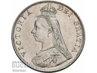 Великобритания 1 Двоен Флорин 1787 г.  Виктория UNC