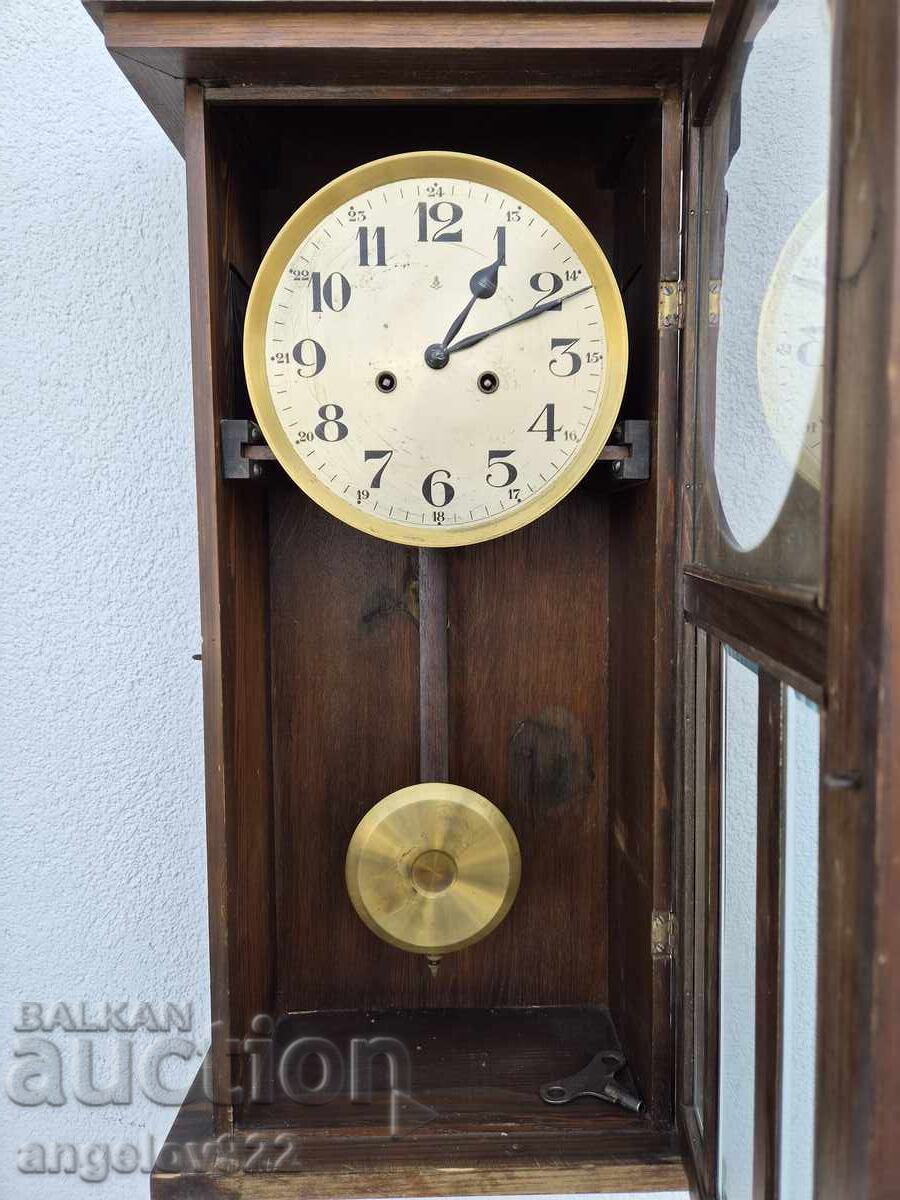 Γερμανικό ρολόι τοίχου GUSTAV BECKER με τιμή € 5.50 | 10.76 BGN Γερμανικό ρολόι τοίχου GUSTAV BECKER με τιμή € 5.50 | 10.76 BGN