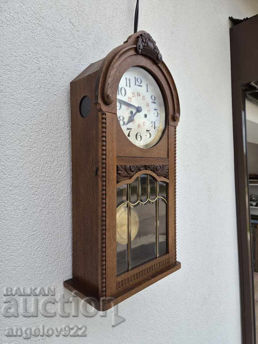 Livrarea Ceas de perete german Hamburg American FUNCȚIONAL Livrarea Ceas de perete german Hamburg American FUNCȚIONAL