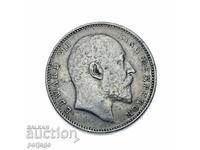 Argint India Britanică 1 Rupie 1907 S33