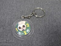 OLD RETRO SOCIALIST NRB KEYCHAIN SPORT TOTO 1 X 2