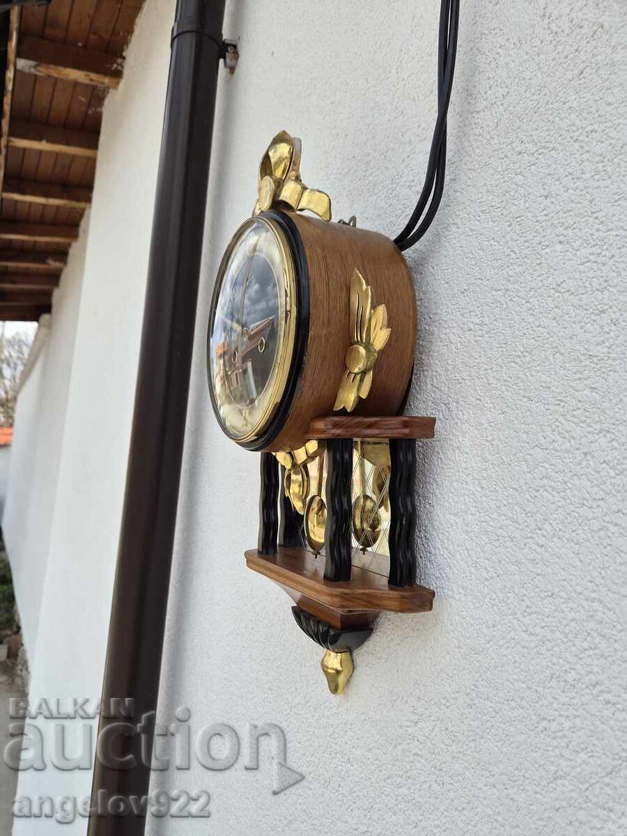 Licitație JUNGHANS Ceas German de Perete FUNCȚIONAT