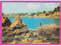 324003 Αχτοπόλ /Μπουργκάς/ 1972 θέα πόλης Βουλγαρία κάρτα