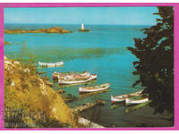 324002 / Ахтопол /Бургас/ 1973 заливът фарът фотоиздат ПК