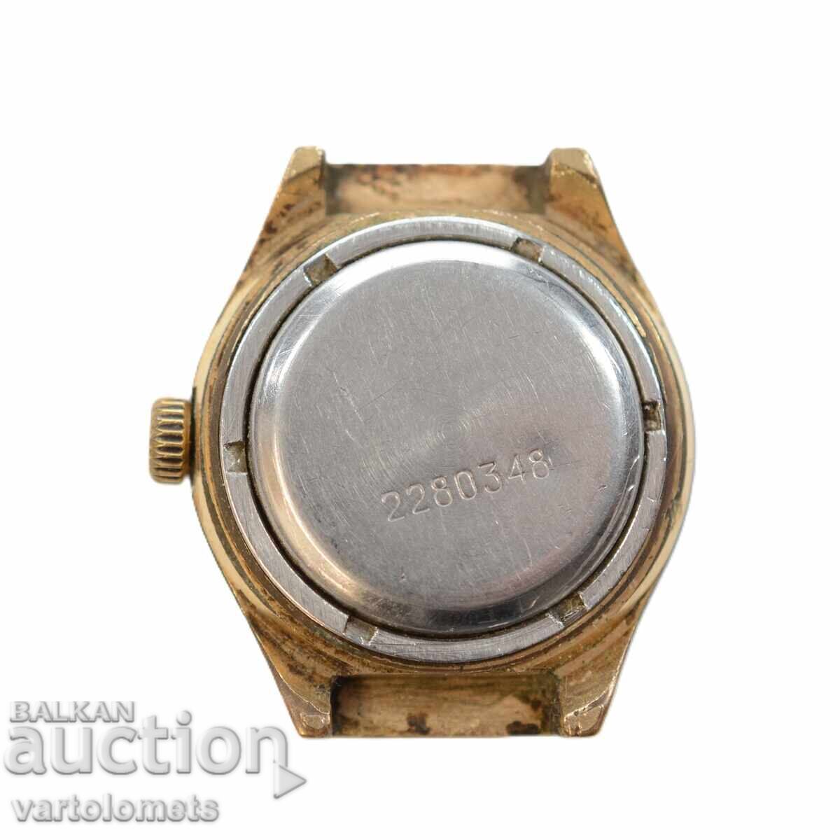 Ceas de damă POLJOT URSS placat cu aur AU 5 - nu funcționează cu preț € 12.00 | 23.47 BGN