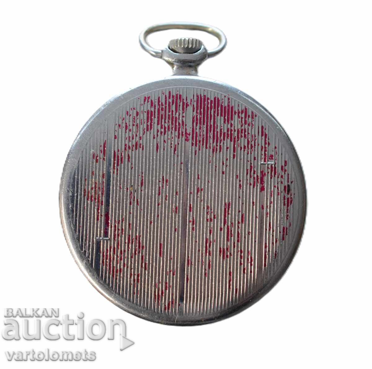 Ceas de buzunar MOLNIJA MOLNIJA URSS 15 Jewels - funcționează cu preț € 22.00 | 43.03 BGN