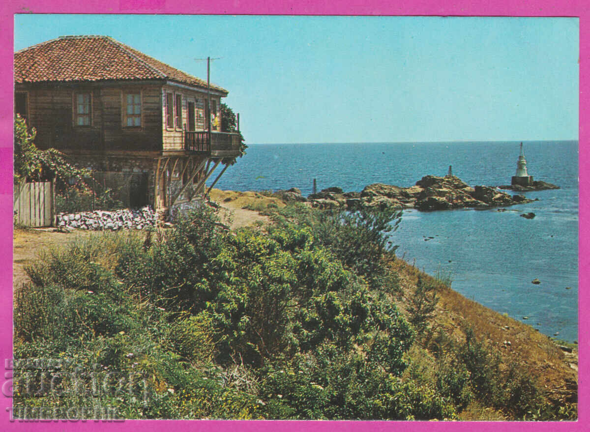324011 Ахтопол /Бургас/ Старата къща фарът 1980 ПК Септември