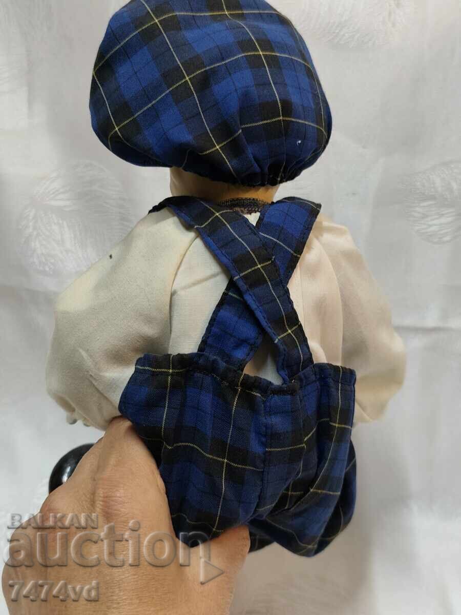 Auction  OLD CLOWN DOLL