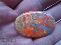 БЗЦ! 30.60 к-та естествен bumble bee яспис овал 1ст!