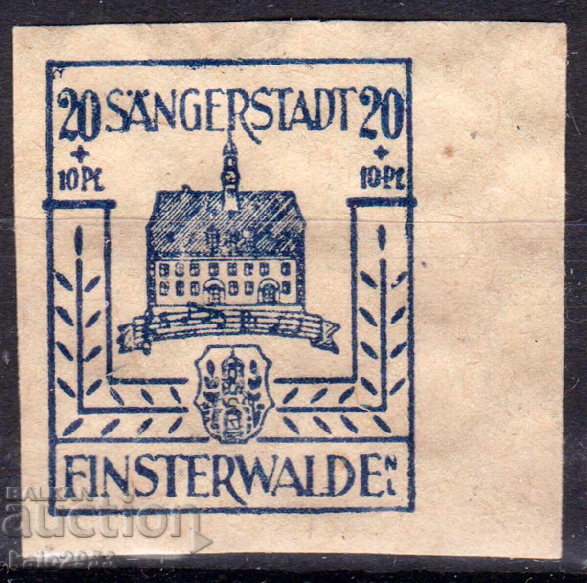 WW2-ocupația Germaniei-1946-Ediție locală Finsterwalde, MNH