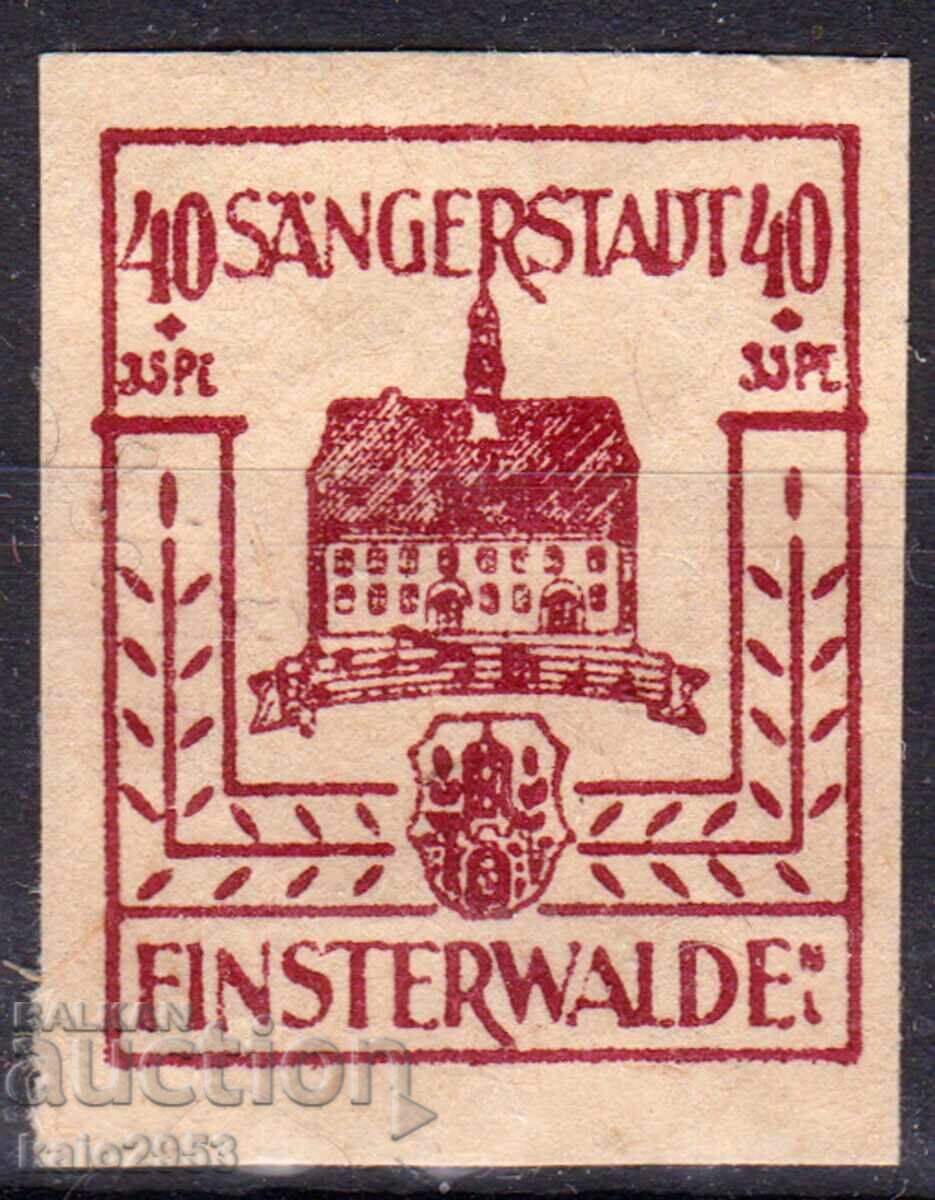 WW2 occupation of Germany - 1946 - Local issue Finsterwalde, MNH