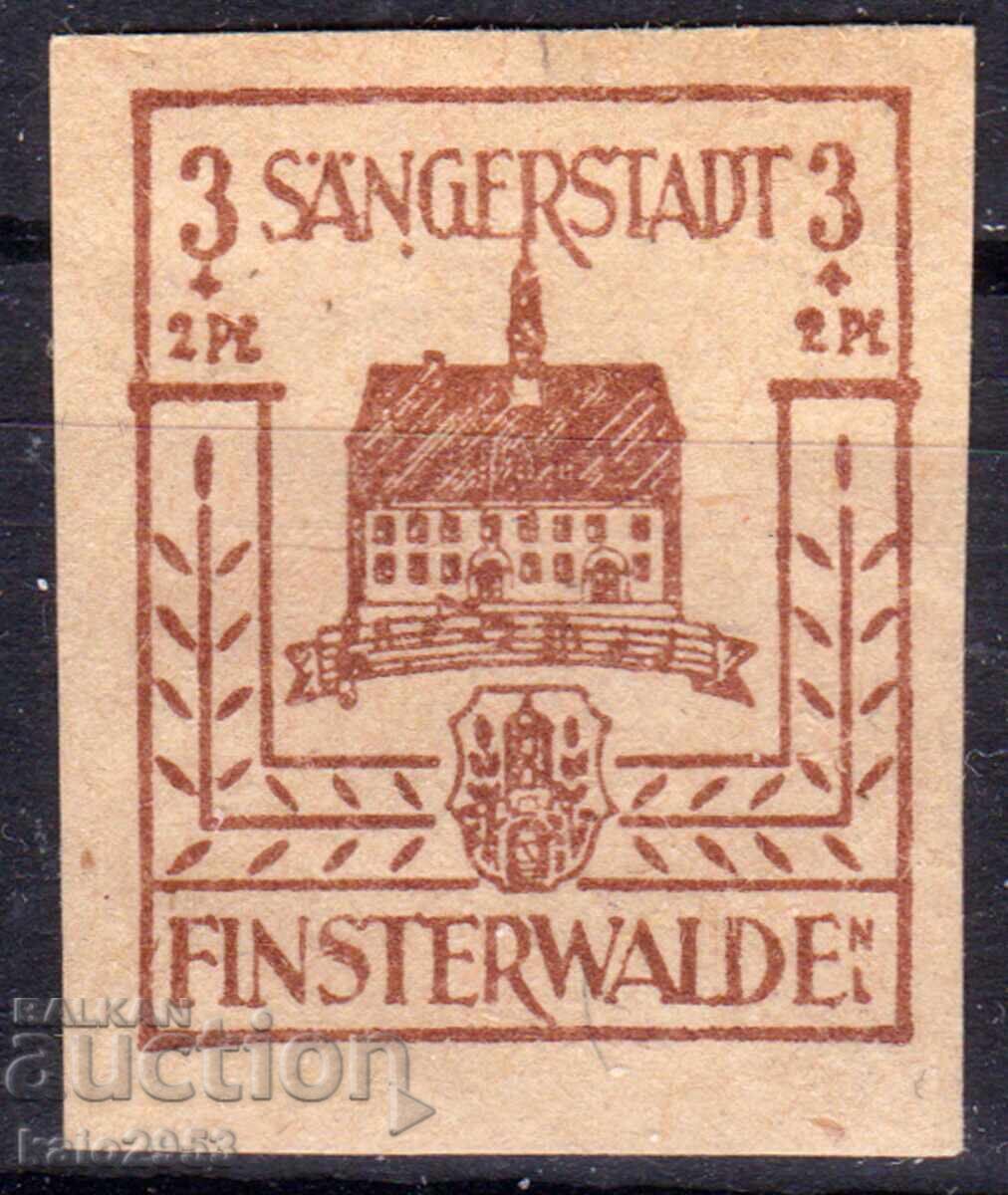 WW2-ocupația Germaniei-1946-Ediție locală Finsterwalde, MNH