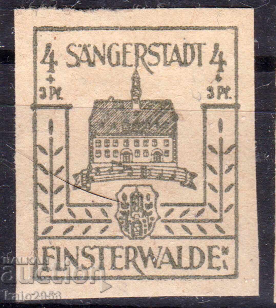 WW2-ocupația Germaniei-1946-Ediție locală Finsterwalde, MNH
