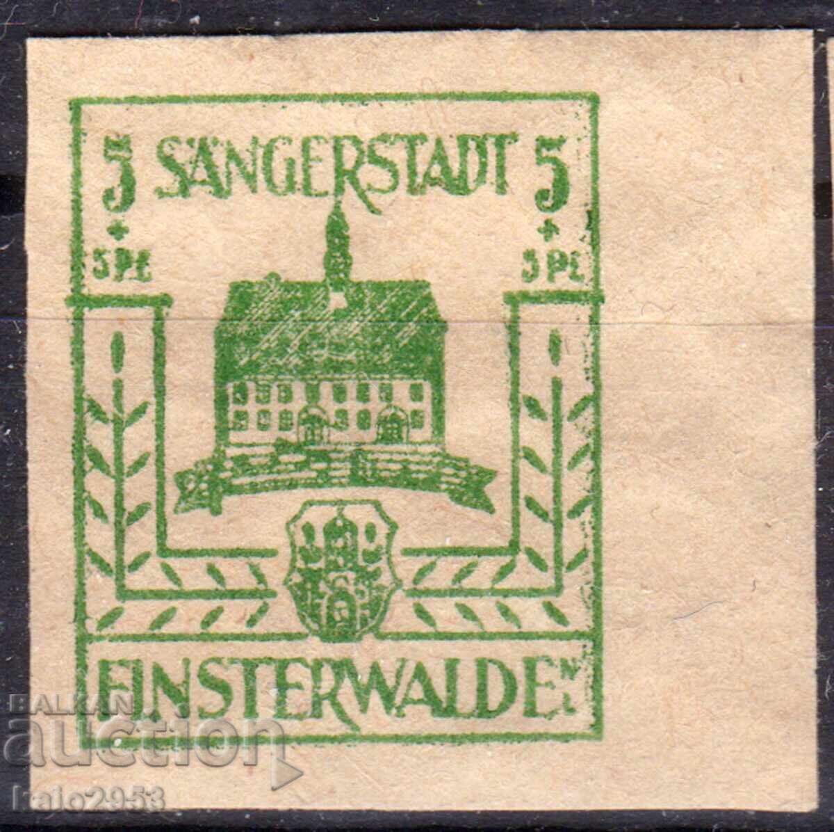 WW2-Κατοχή Γερμανίας-1946-Τοπική έκδοση Finsterwalde, MNH