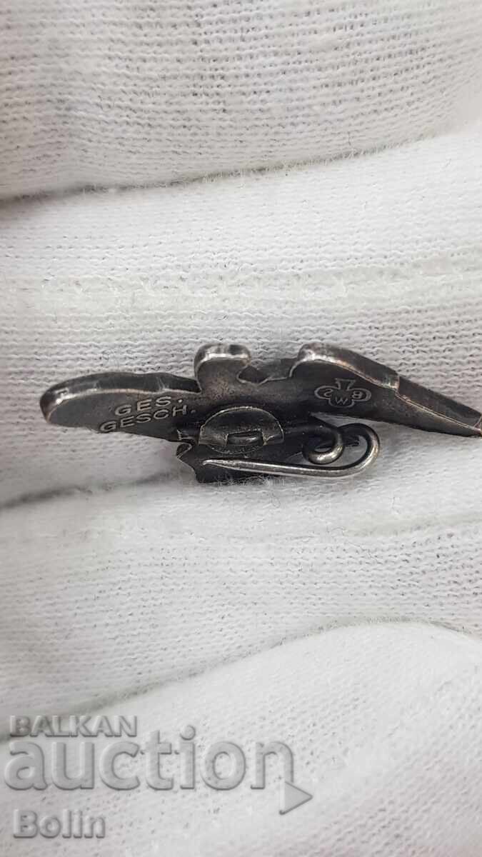 Σπάνιο Γερμανικό Στρατιωτικό Σήμα, Καρφίτσα - Τρίτο Ράιχ - 5