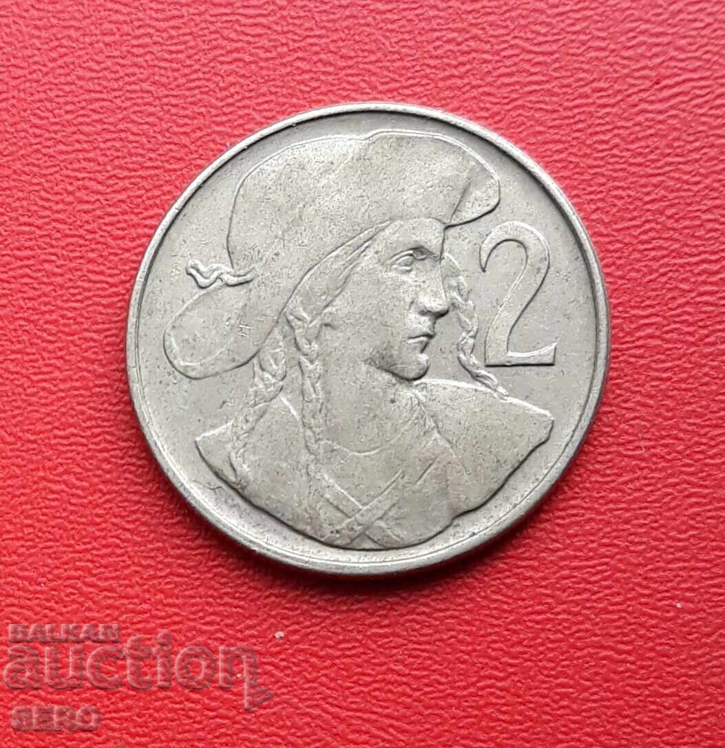 Cehoslovacia - 2 coroane 1947 Cehoslovacia - 2 coroane 1947