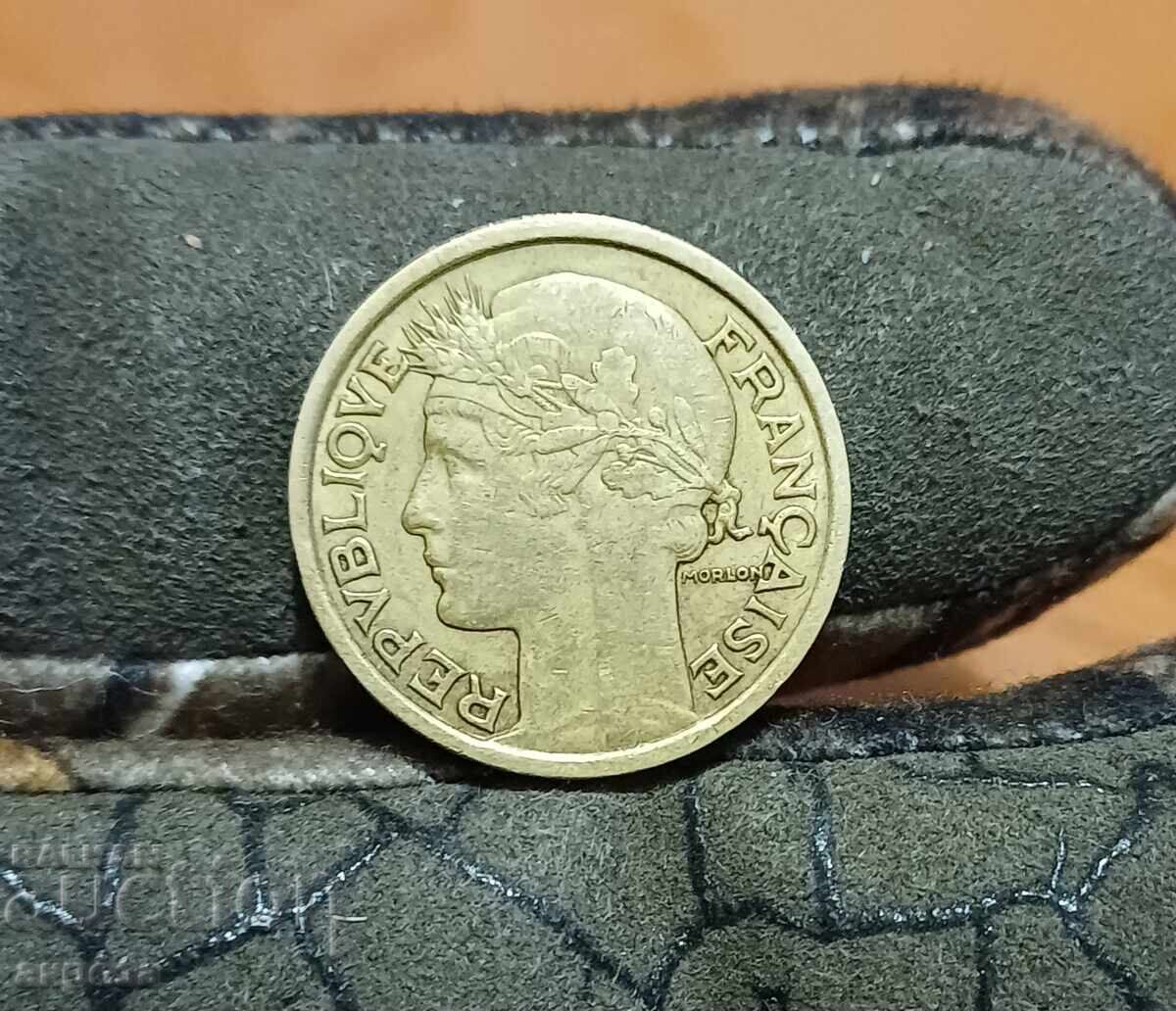 1 franc Franța 1934 cu preț € 1.80 | 3.52 BGN 1 franc Franța 1934 cu preț € 1.80 | 3.52 BGN