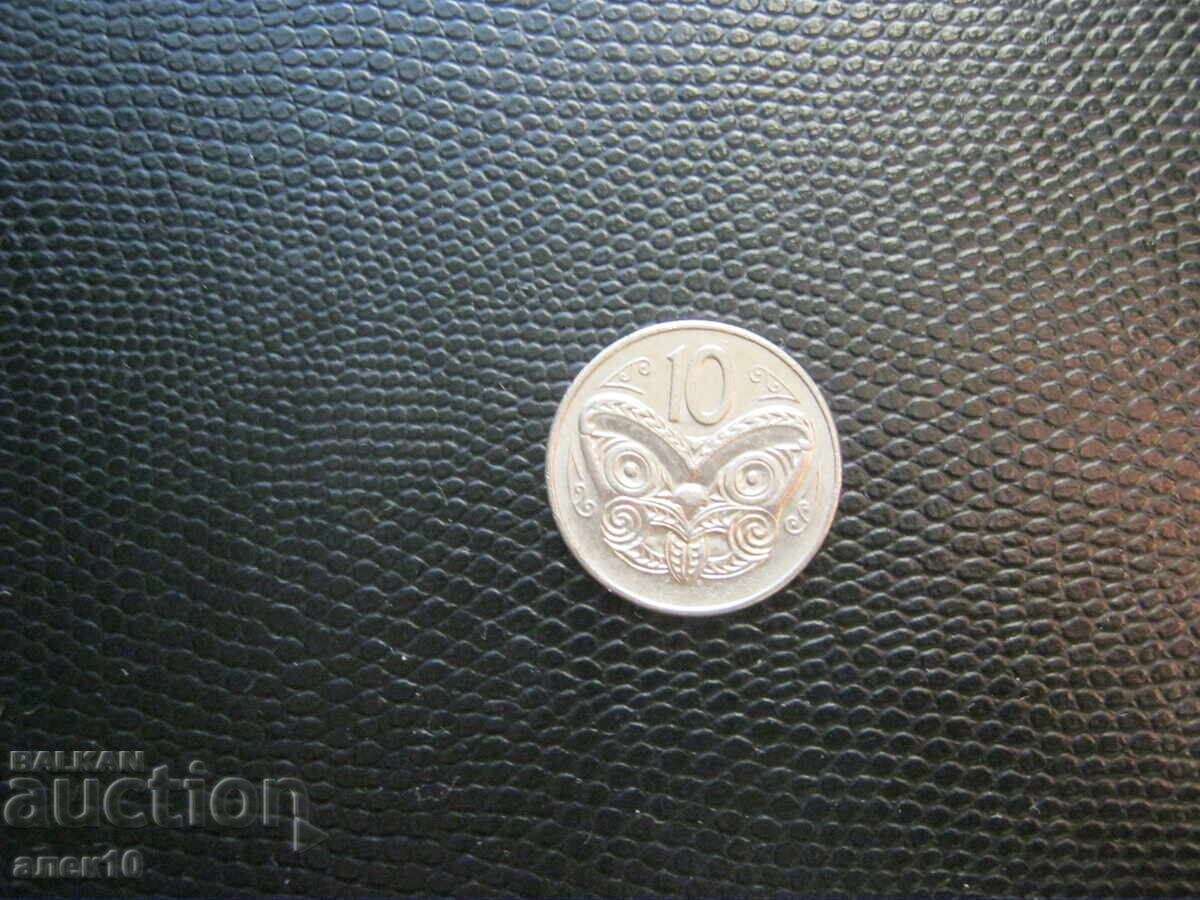 Нова Зеландия 10 цент 1981 н Нова Зеландия 10 цент 1981 н