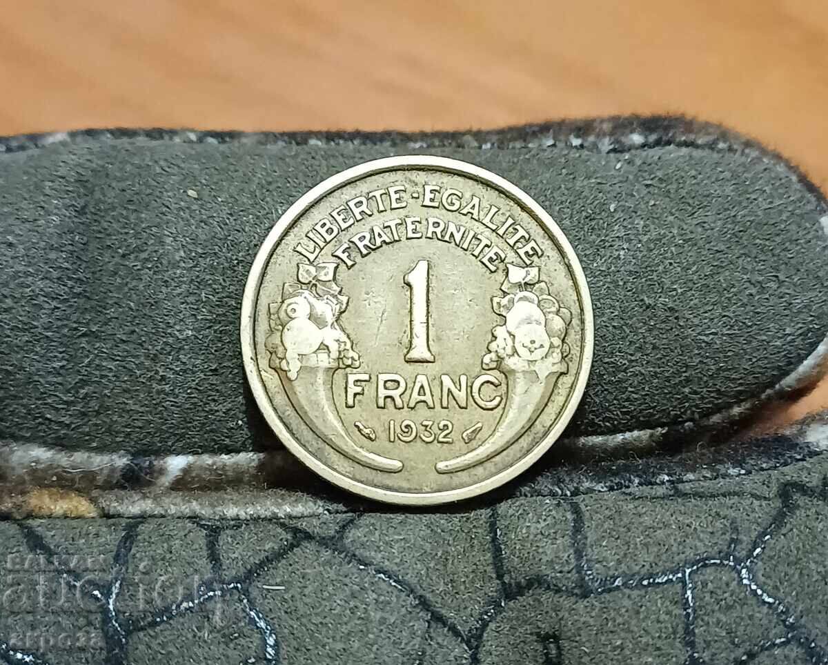 1 franc Franța 1932 cu preț € 1.80 | 3.52 BGN 1 franc Franța 1932 cu preț € 1.80 | 3.52 BGN