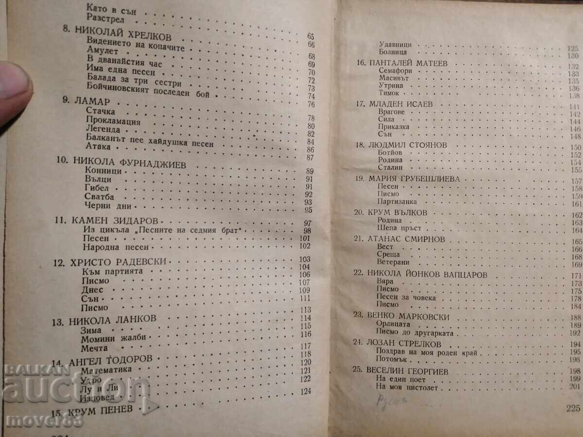 Livrarea Poeti revoluționari bulgari. Anul 1947