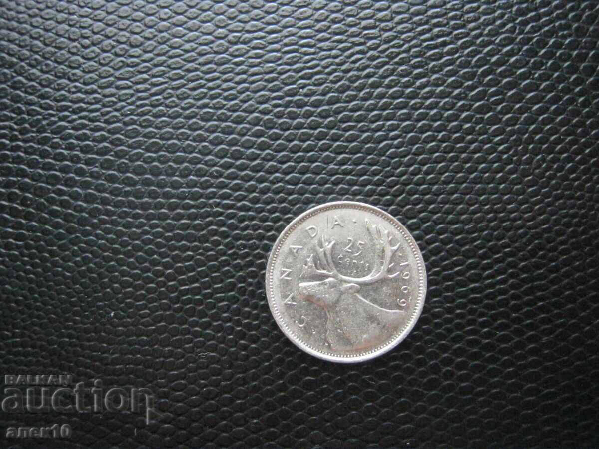 Canada 25 cenți 1969