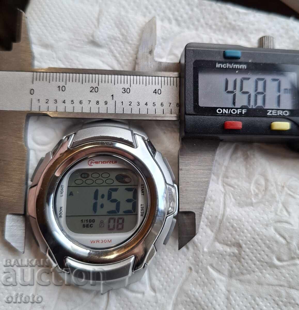 Delivery of CLOCK IS RUNNING