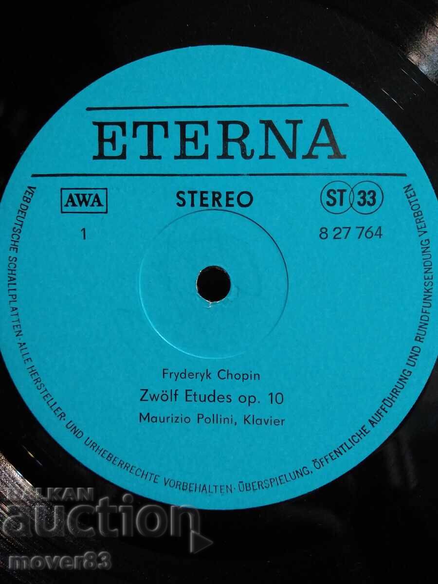 Licitație Placă. Chopin. Clasică